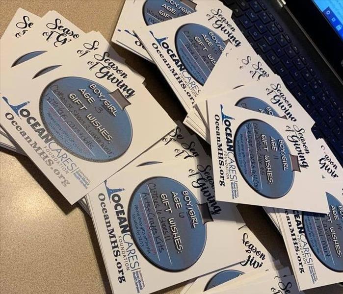 Season of Gifts Tags to be used for Ocean Mental Health Services
