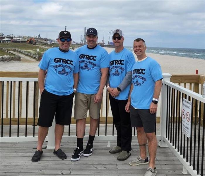 4 contestants at the 1st Annual Battle of the Boards, Ocean Club, Seaside Heights, NJ
