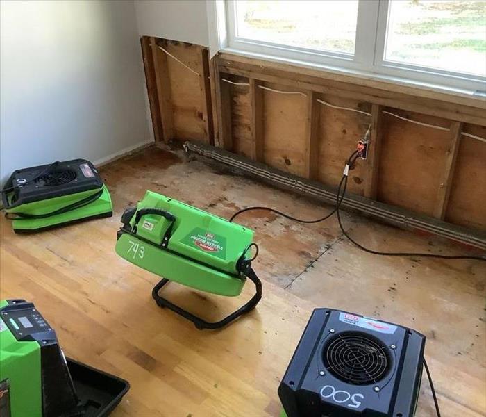 SERVPRO of Toms River storm damage drying equipment